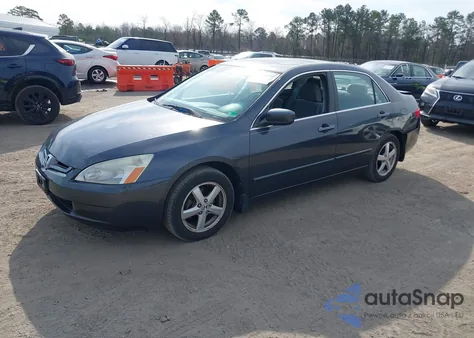 2005 Honda Accord Ex from USA, damaged, VIN 1HGCM56745A035808